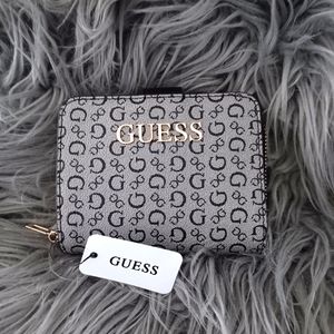 GUESS Wallet - NEW! Grey w/Black Guess Logo